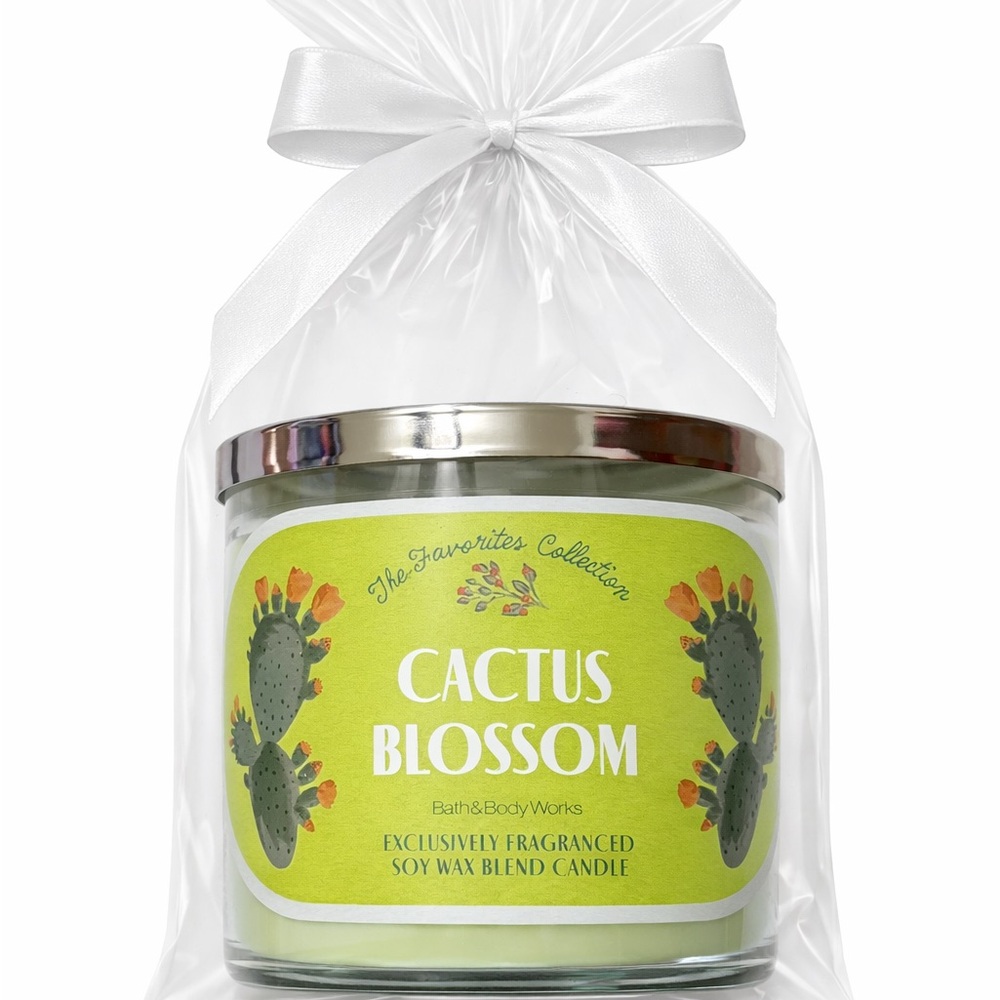 Bath & Body Works - Cactus Blossom 3 Wick Candle
